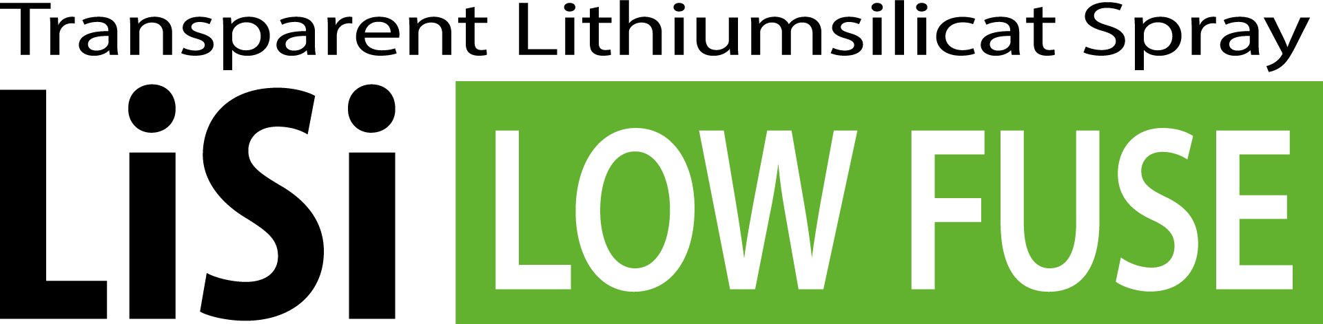 elaboro® LiSi LOW FUSE Logo – Transparentes Lithiumsilicat ∙Transparent Lithium Silicate Spray